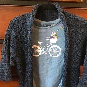 Girls Gap top and coordinating sweater